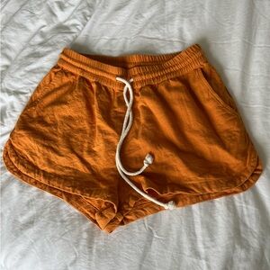 Linen Drawstring Shorts